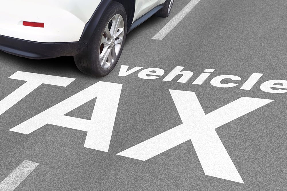What do I need to tax my vehicle?