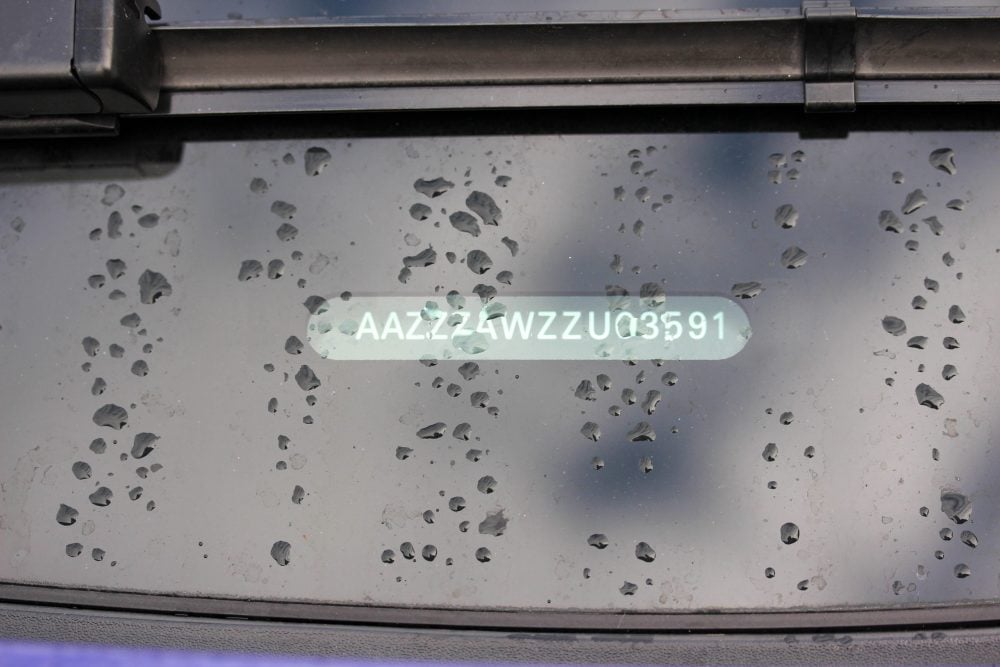 Where to find the VIN Number on a Car