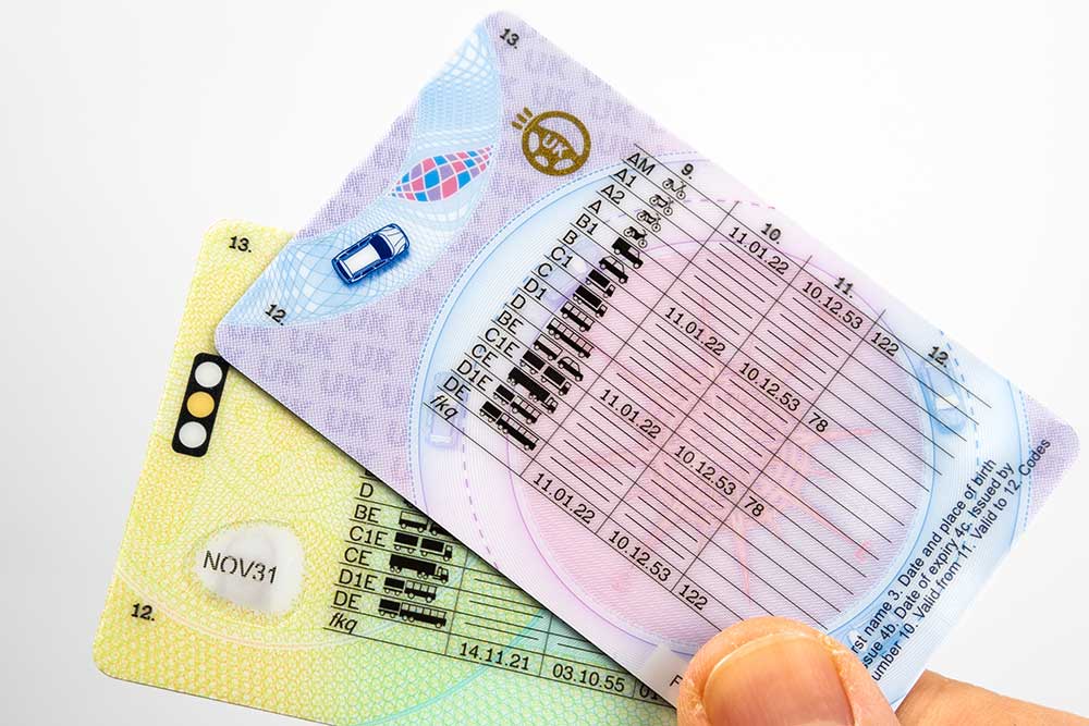 How to Share Your Driving Licence Details